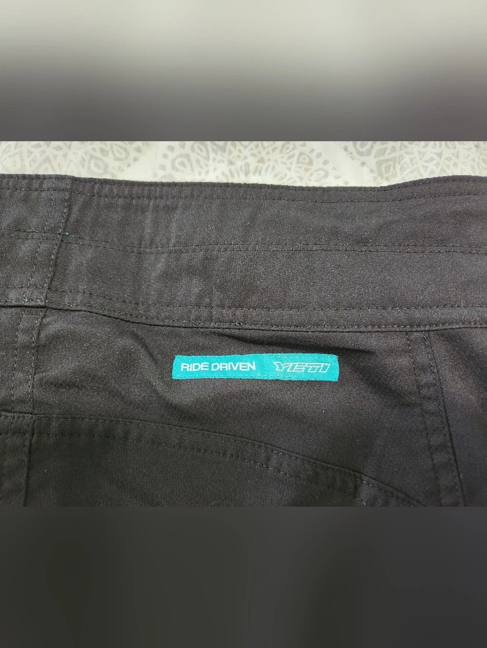 Yeti Cycles Black Athletic Performance Shorts - Picture 3 of 6